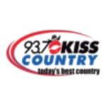 93.7 kiss country android application logo